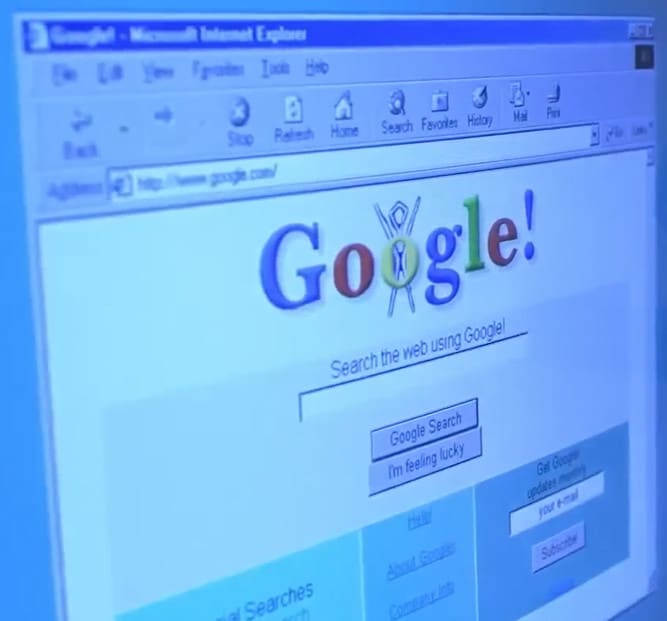 Début de Google
