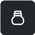 Picto finance noir