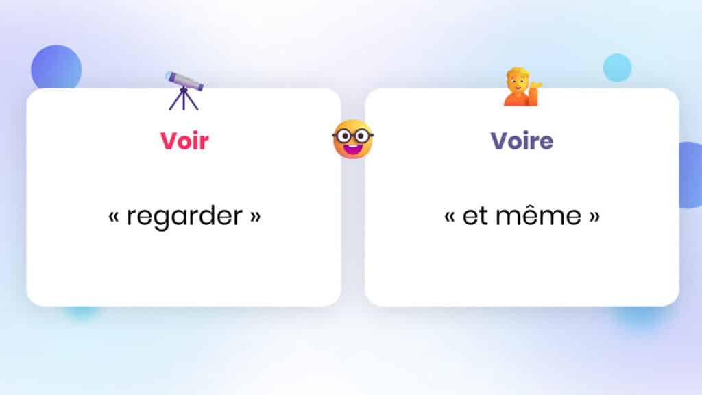 Voir ou voire