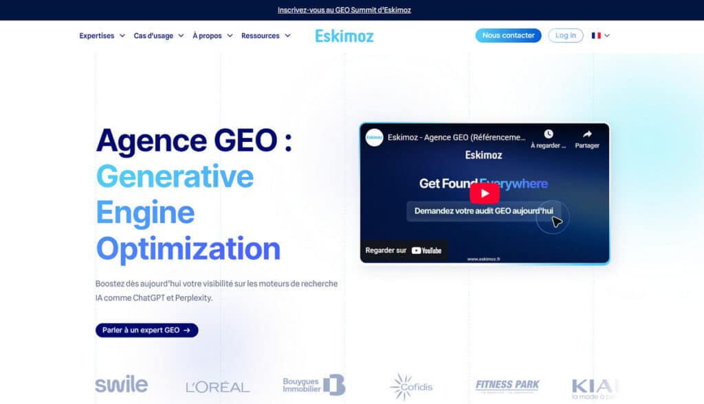 Eskimoz, 1ère au classement des meilleures agences GEO